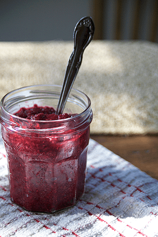 Raspberry Peach Chia Seed Jam3