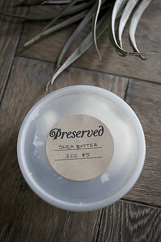 Lavender Infused Shea Butter_2_Gold&Thyme