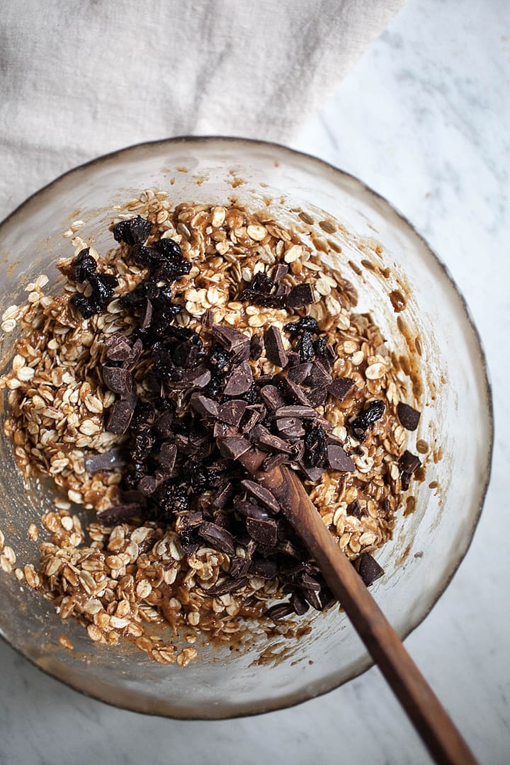 Chocolate Cherry Oatmeal Cookies_8_Gold&Thyme