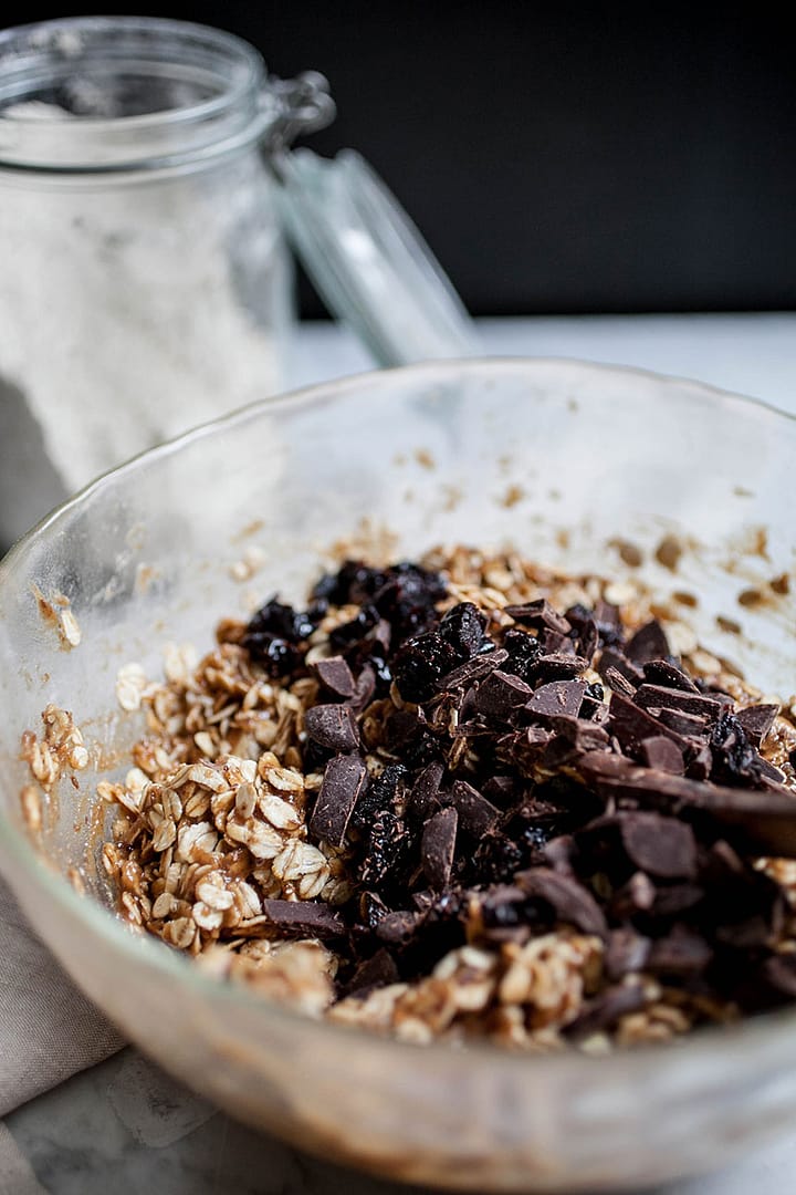 Chocolate Cherry Oatmeal Cookies_9_Gold&Thyme