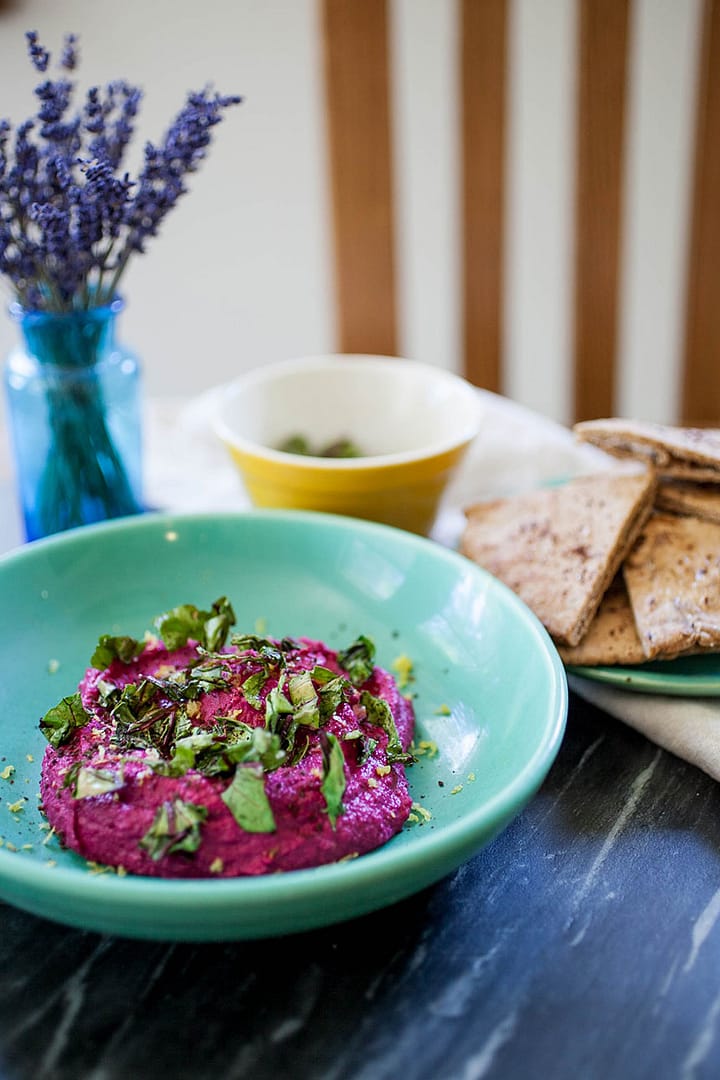 Hot Pink Beetroot Hummus_6_Gold&Thyme Hot Pink Beetroot Hummus_6_Gold&Thyme