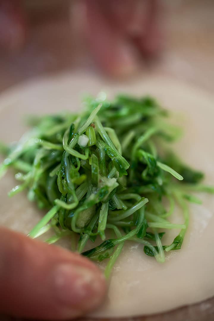 Snow Pea Shoot Dumplings_4_Gold&Thyme