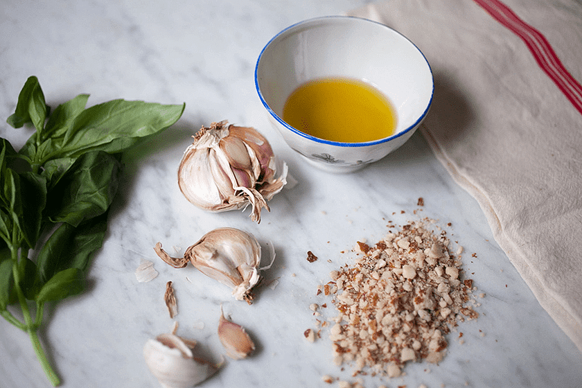 Basil Pesto { Vegan}_3_Gold&Thyme